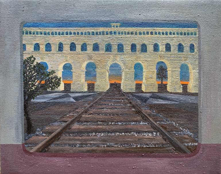 Print of Contemporary Architecture Paintings by Samuel Leopold