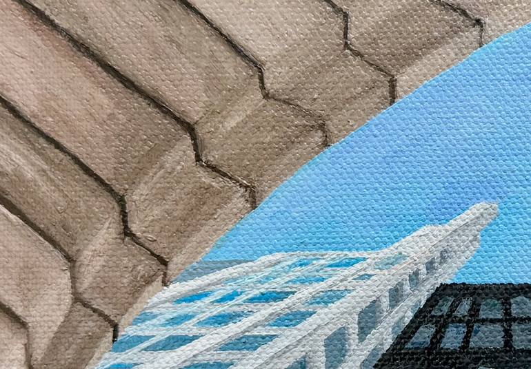 Original Contemporary Cities Painting by Samuel Leopold