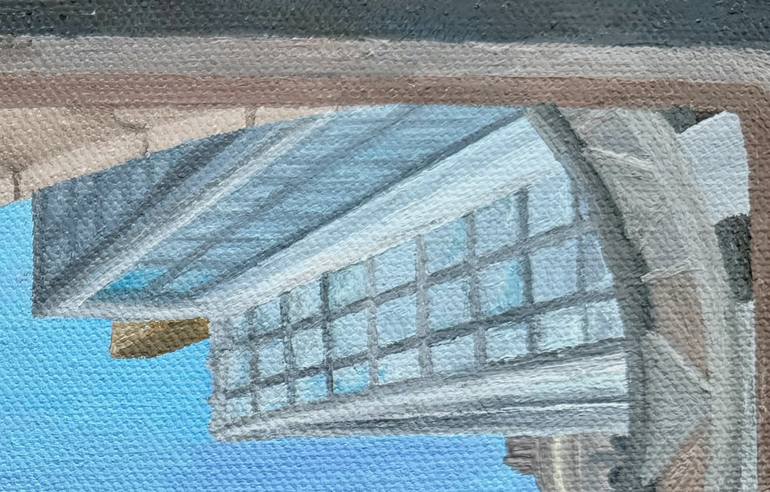 Original Contemporary Cities Painting by Samuel Leopold