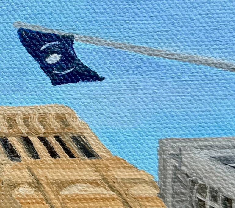 Original Contemporary Cities Painting by Samuel Leopold