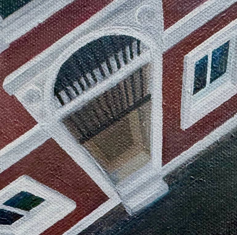 Original Contemporary Cities Painting by Samuel Leopold