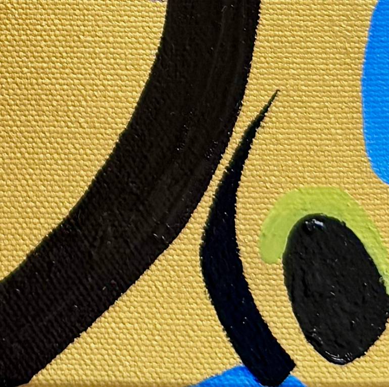 Original Abstract Expressionism Abstract Painting by Samuel Leopold