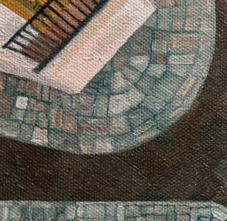 Original Contemporary Cities Painting by Samuel Leopold