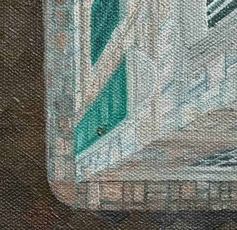 Original Contemporary Cities Painting by Samuel Leopold