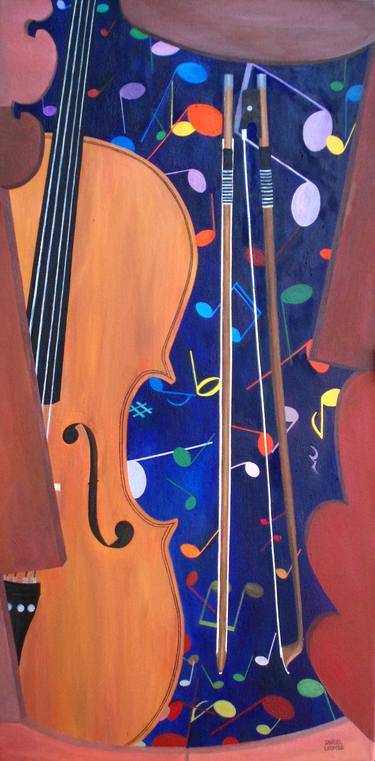 Original Music Paintings by Samuel Leopold