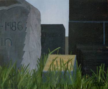 Original Impressionism Mortality Paintings by Samuel Leopold