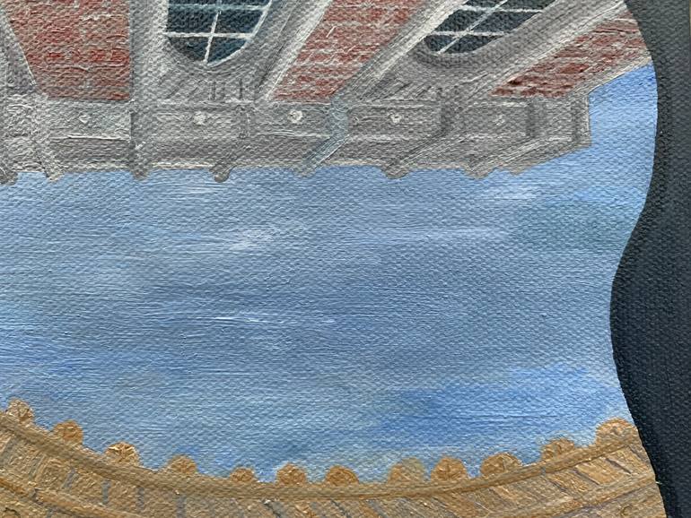 Original Other Cities Painting by Samuel Leopold