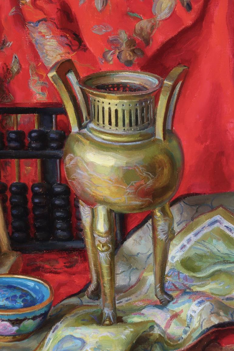 Original Figurative Still Life Painting by Serguei Zlenko