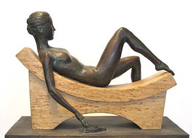 Print of Art Deco Performing Arts Sculpture by Serguei Zlenko