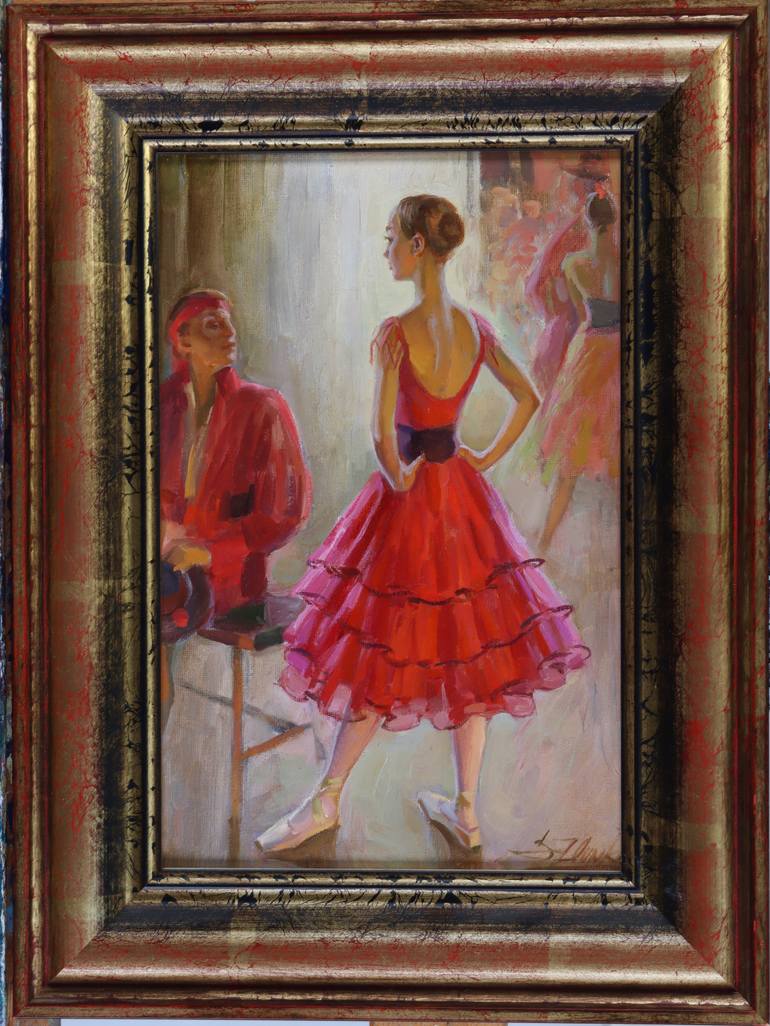 Original Classicism Performing Arts Painting by Serguei Zlenko