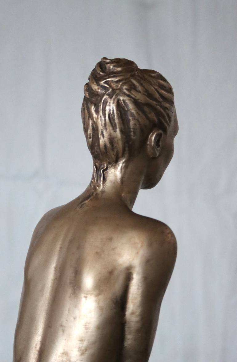 Original Figurative Erotic Sculpture by Serguei Zlenko