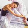 This painting presenting young dancers resting after rehearsal. Some times the ballet dancers can have 2 rehearsals a day. There is a video on my youtube page showing the process of creating this work.
http://youtu.be/I3xsoKGQZro