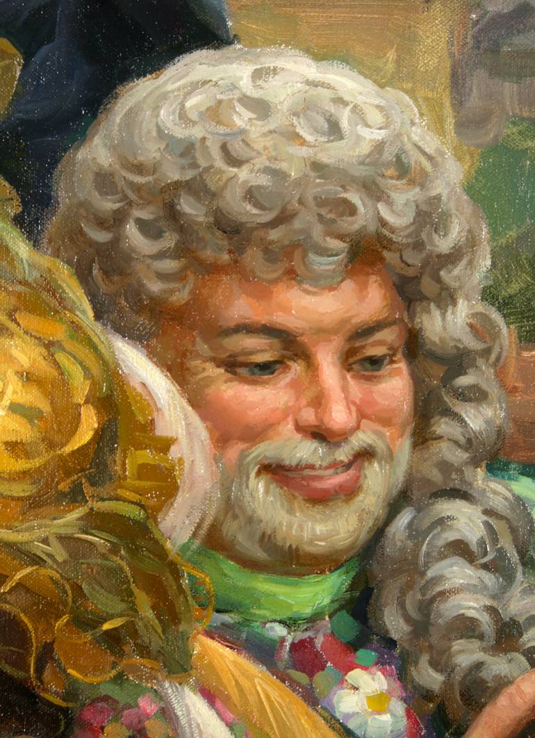 Original Realism Fantasy Painting by Serguei Zlenko