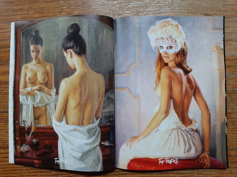 Original Nude Painting by Serguei Zlenko