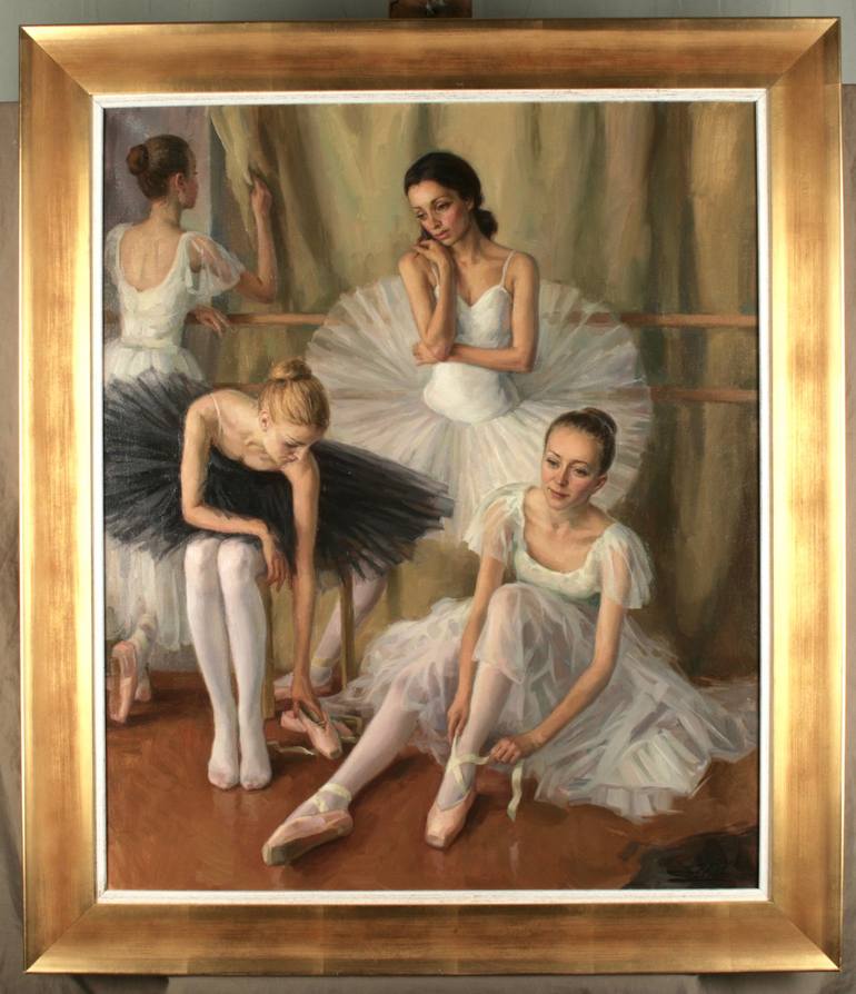 Original Performing Arts Painting by Serguei Zlenko
