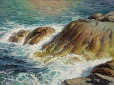 Original Fine Art Seascape Paintings by Serguei Zlenko