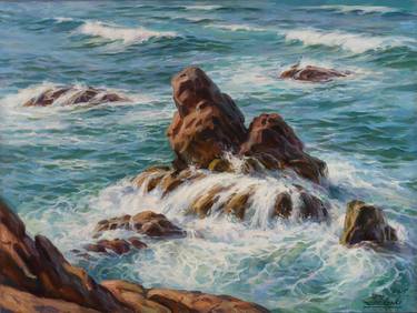 Original Seascape Paintings by Serguei Zlenko