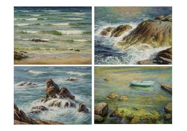Original Seascape Paintings by Serguei Zlenko
