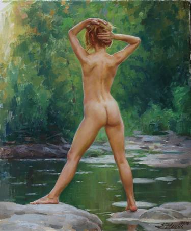 Print of Erotic Paintings by Serguei Zlenko