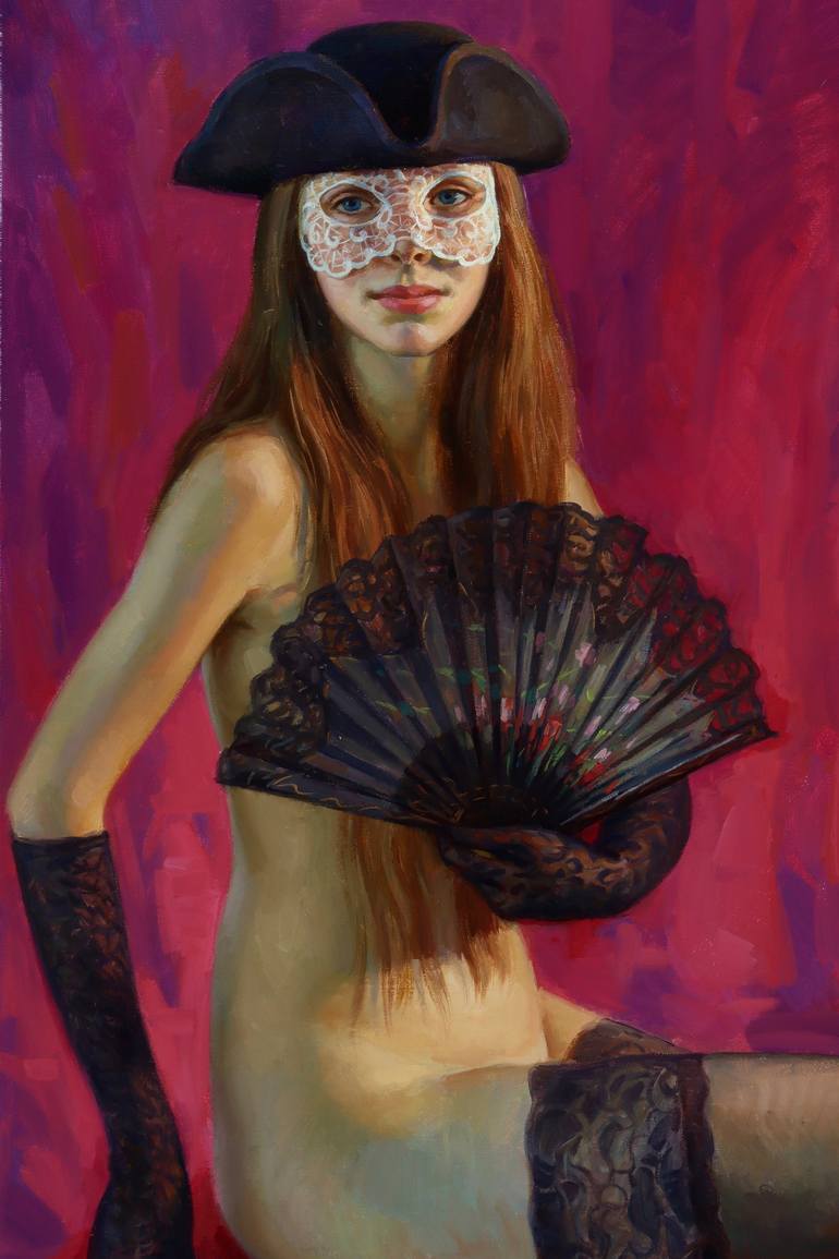 Original Nude Painting by Serguei Zlenko