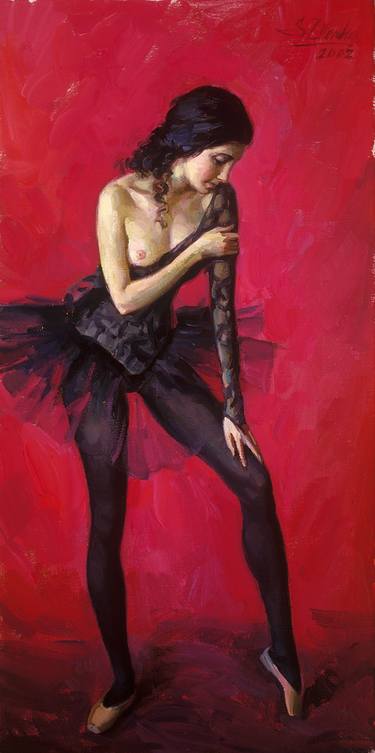 Print of Figurative Performing Arts Paintings by Serguei Zlenko