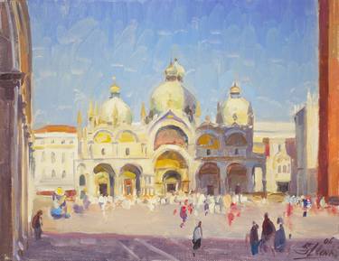 Print of Architecture Paintings by Serguei Zlenko