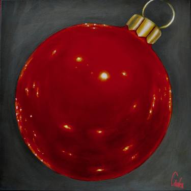 Christmas Ball in red thumb