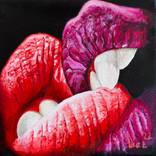 Mouth V by Jasmine Diez