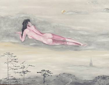 Original Surrealism Nude Paintings by Nguyen Xuan Anh