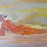 Orange nude by Nguyen Xuan Anh