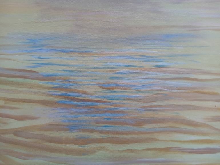 Original Abstract Expressionism Abstract Painting by Nguyen Xuan Anh