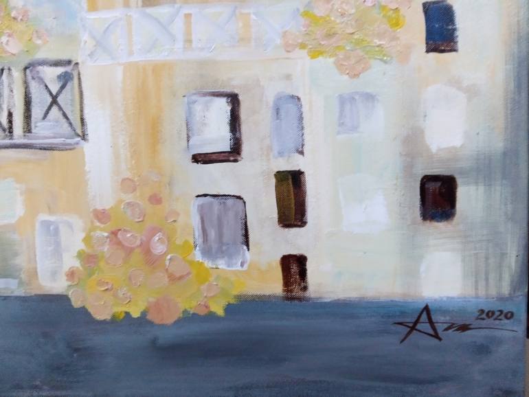 Original Abstract Expressionism Abstract Painting by Nguyen Xuan Anh