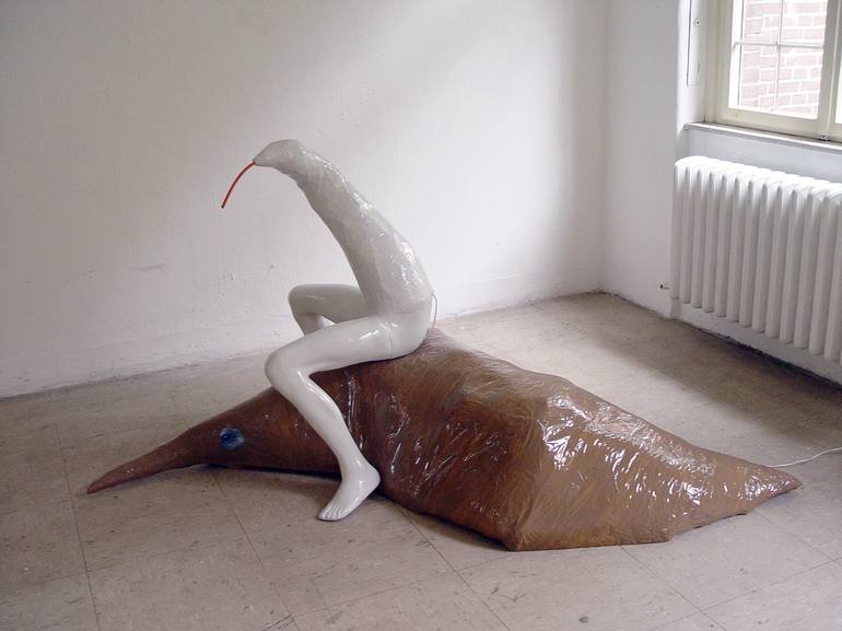Original Animal Sculpture by gerhard stephanus de groot