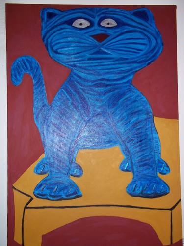 Original Pop Art Animal Painting by david grondin