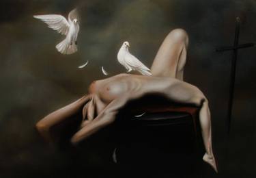 Original Figurative Nude Paintings by Dragan Koleben