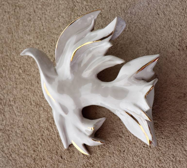 Original Art Deco Animal Sculpture by Sonja Bikic