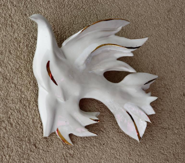 Original Art Deco Animal Sculpture by Sonja Bikic