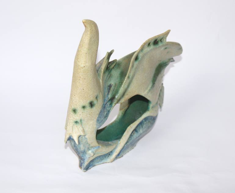 Original Art Deco Animal Sculpture by Sonja Bikic