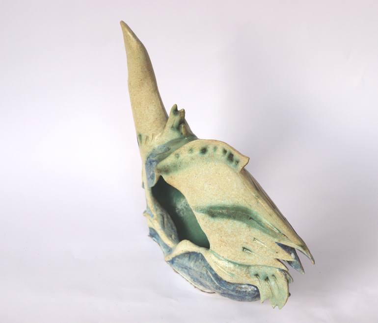 Original Art Deco Animal Sculpture by Sonja Bikic