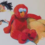 Michael and Elmo by Michael Costello