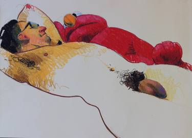 Original Erotic Drawings by Michael Costello