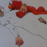 Juan Miguel and Elmo by Michael Costello