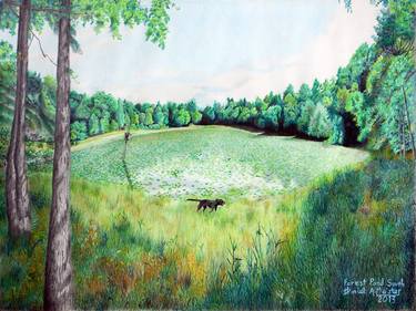 Forest Pond South (Sold as pair with North) thumb