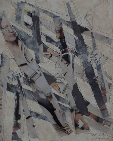 Print of Abstract Expressionism Fashion Collage by Yorgos Papageorgiou