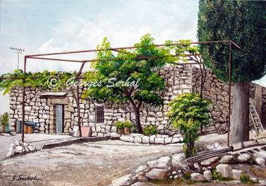 L 260 - Old Lebanese house in Kfarmashoun village thumb