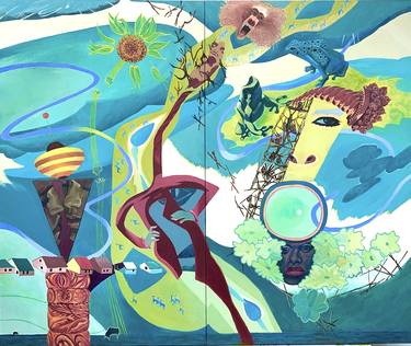Original Contemporary Culture Painting by Dianne Bugash
