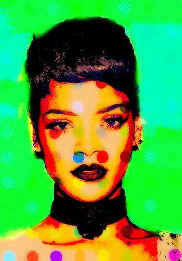 Portrait of Rihanna(second version) thumb