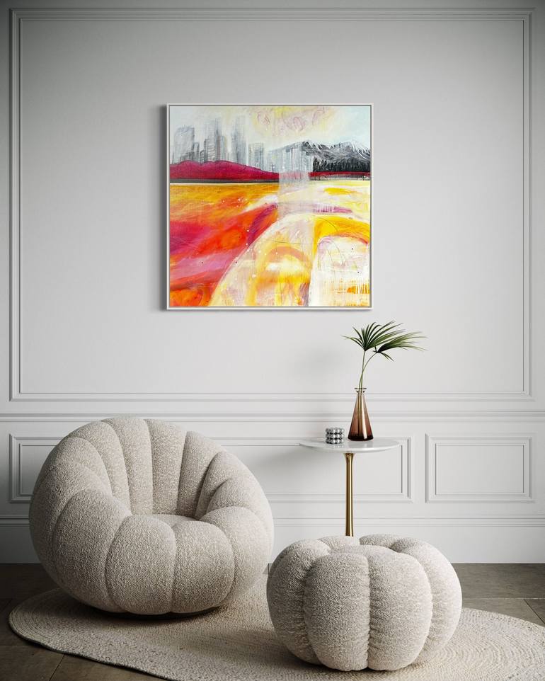 Original Contemporary Landscape Painting by Kathryn Matthews