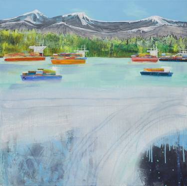 Original Seascape Paintings by Kathryn Matthews