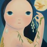 Glows when it gets dark by Woori Bai